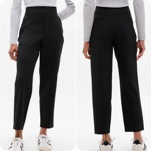 Athleta Endless High Rise Pants Size 8 Black Tapered Ankle